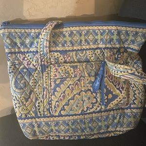 Vera Bradley tote/ keychain